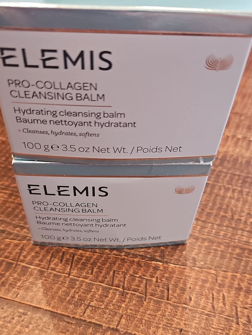 Never Opened ELEMIS Pro-Collagen Cleansing Balm - White and Rose Gold Packaging